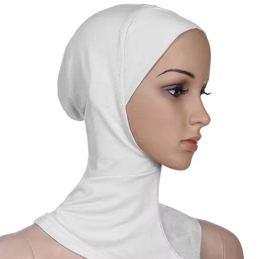 Bonnet complet blanc