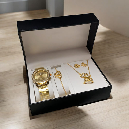 Coffret montre + bijoux